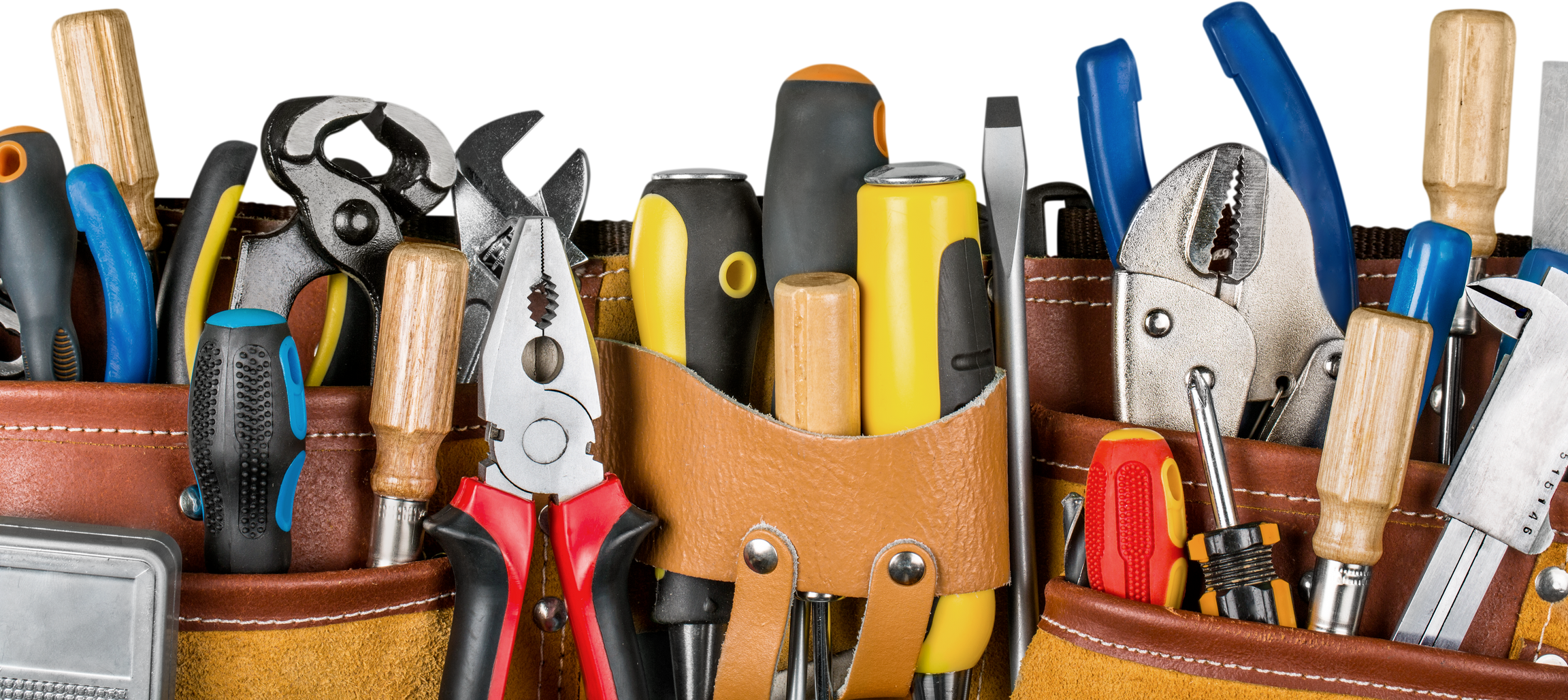 Stuffed Tool Belt Close-up - Isolated